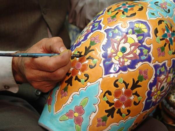جزوه نقاشی روی سفال