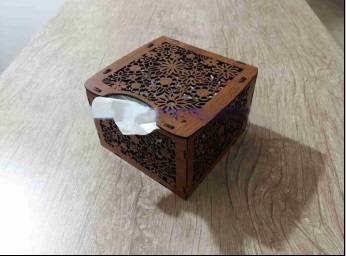 1564753570 5558 - طرح  لیزر جعبه دستمال کاغذی