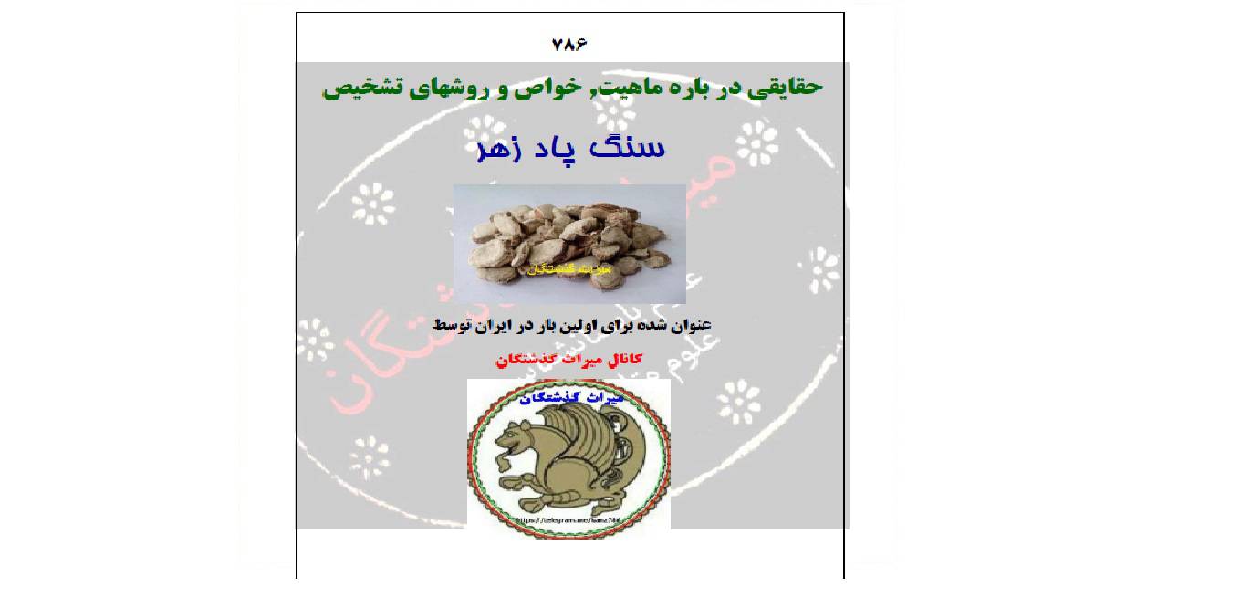 1566820581 4212 - سنگ پادزهر
