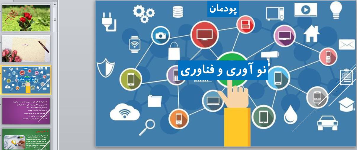 1572807433 4449 - پاورپوینت پودمان نو آوری و فناوری کار و فنآوری هفتم