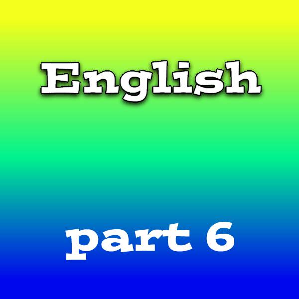 آموزش زبان انگلیسی قسمت ششم