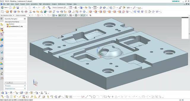 1610911319 8469 - ماشینکاری فرزکاری در نرم افزار NX CAM