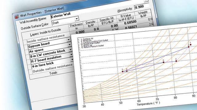 آموزش محاسبه بار سرمایی و گرمایی ساختمان‌ها با نرم افزار کریر