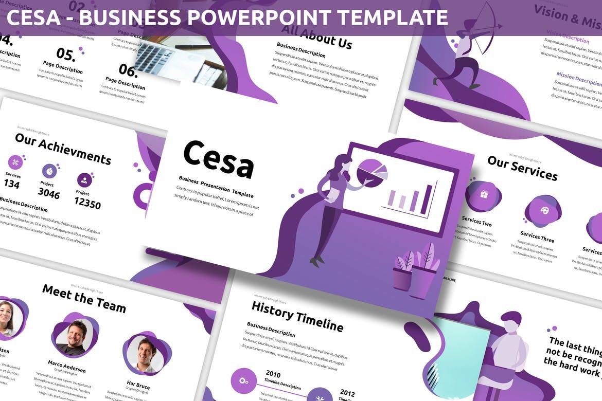 قالب پاورپوینت کسب و کار و تجاری