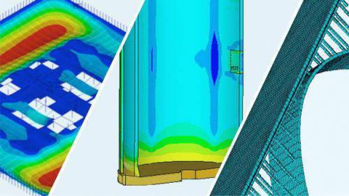 آنالیز و تحلیل مدل های مهندسی سازه با ANSYS