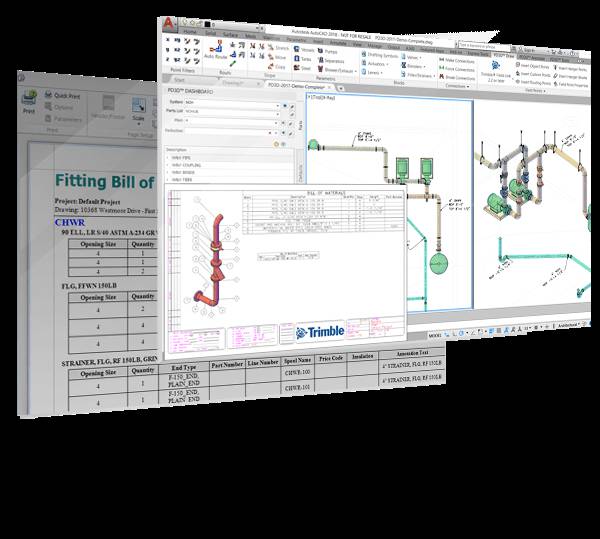 مجموعه نرم افزارهای تخصصی پایپینگ و مهندسی تاسیسات