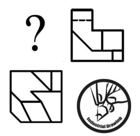 ترسیم نقشه های صنعتی و تصاویر مجهول