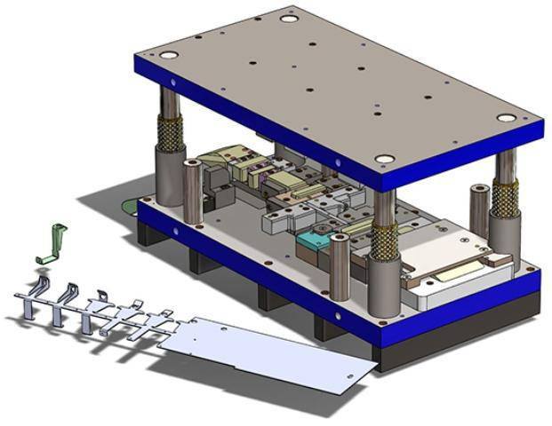 طراحی قالب های فلزی و برش