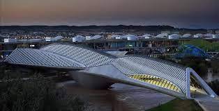 پاورپوینت پل ساراگوسا اثر زاها حدید