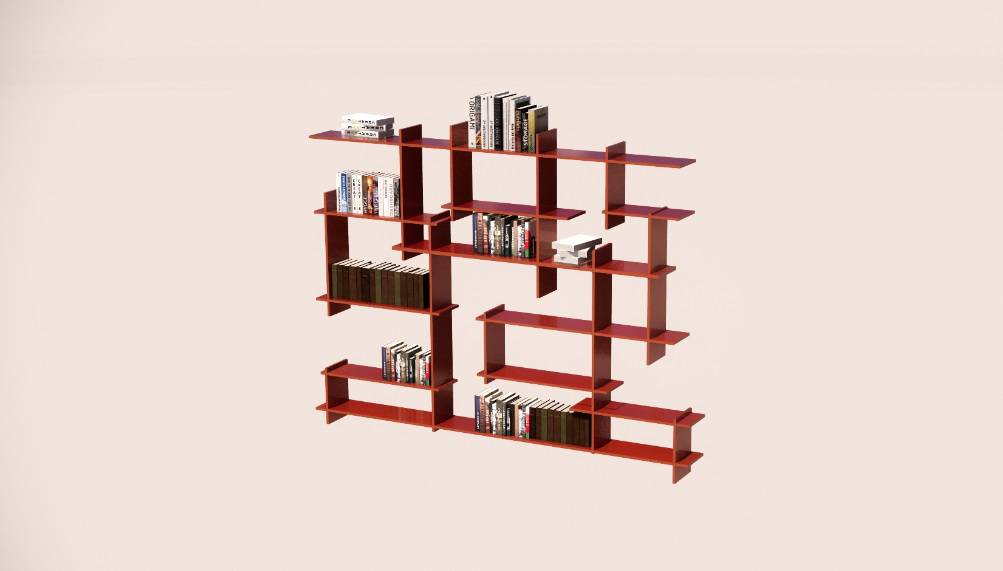 طراحی آبجکت کتاب خانه با نرم افزار راینو و انسکیپ