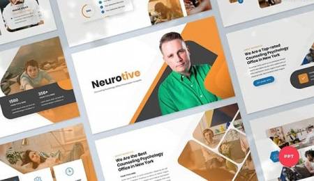 قالب پاورپوینت مناسب برای ارائه و خدمات مشاوره