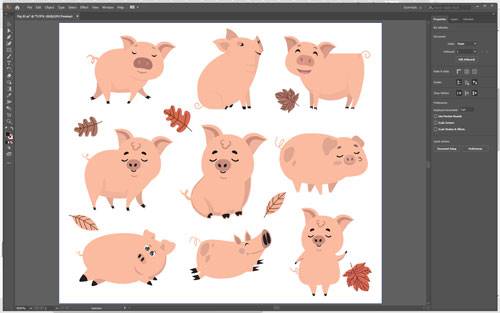 وکتور حیوانات (وکتور خوک)