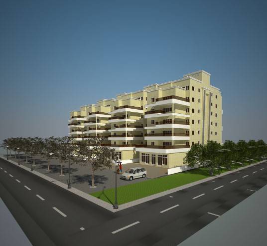 پروژه اسکچ آپ مجموعه مسکونی 