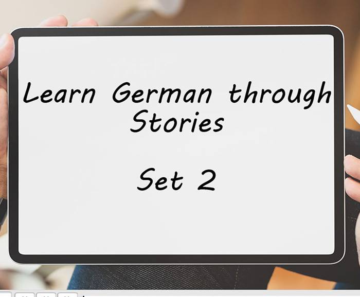 کتاب الکترونیکی داستان های آلمانی به همراه تلفظ آلمانی و ترجمه انگلیسی مجموعه 2