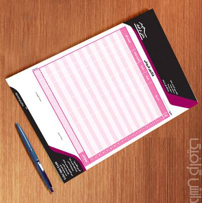 فایل لایه باز فاکتور فروش psd