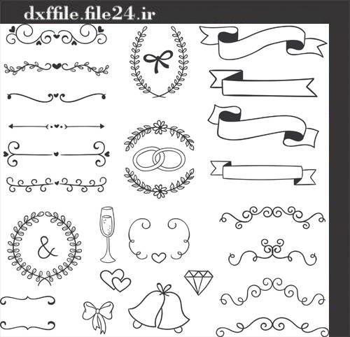 مجموعه فایل برش لیزر گل 01