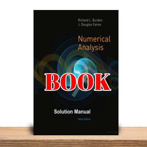  کتاب آنالیز عددی ریچارد بوردن و داگلاس فیرز ویرایش نهم Richard Burden