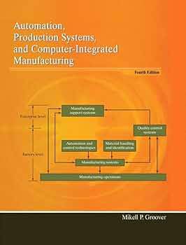 حل المسائل Automation, Production Systems, and Computer Integrated Manufacturing