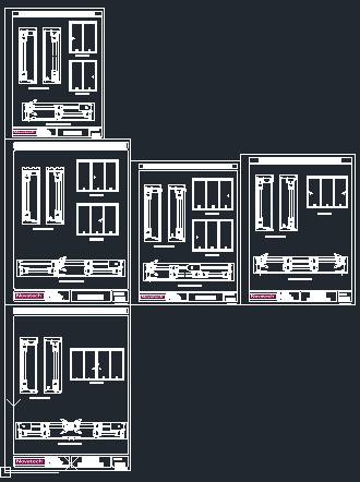 جزییات درب کشویی آلومینیومی _ شیشه ای