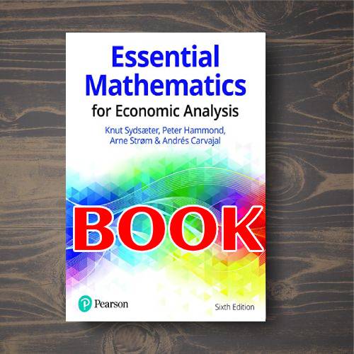 کتاب ریاضیات ضروری برای تحلیل اقتصادی کنات سیدسایتر ویرایش ششم Knut Sydsaeter