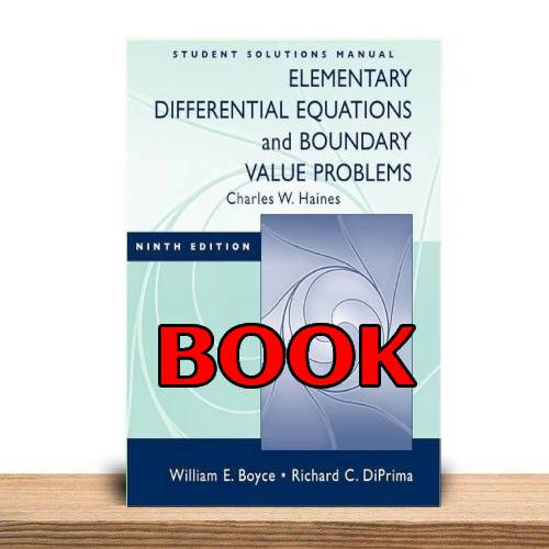  کتاب معادلات دیفرانسیل و مسائل مقدار مرزی بویس ویرایش نهم William Boyce