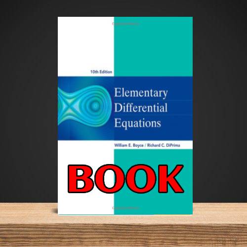  کتاب معادلات دیفرانسیل دیپریما و بویس ویرایش دهم William Boyce