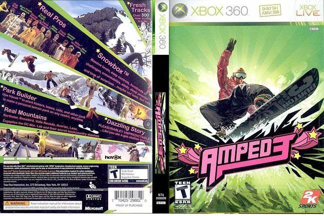 کاور Amped 3 XBOX 360