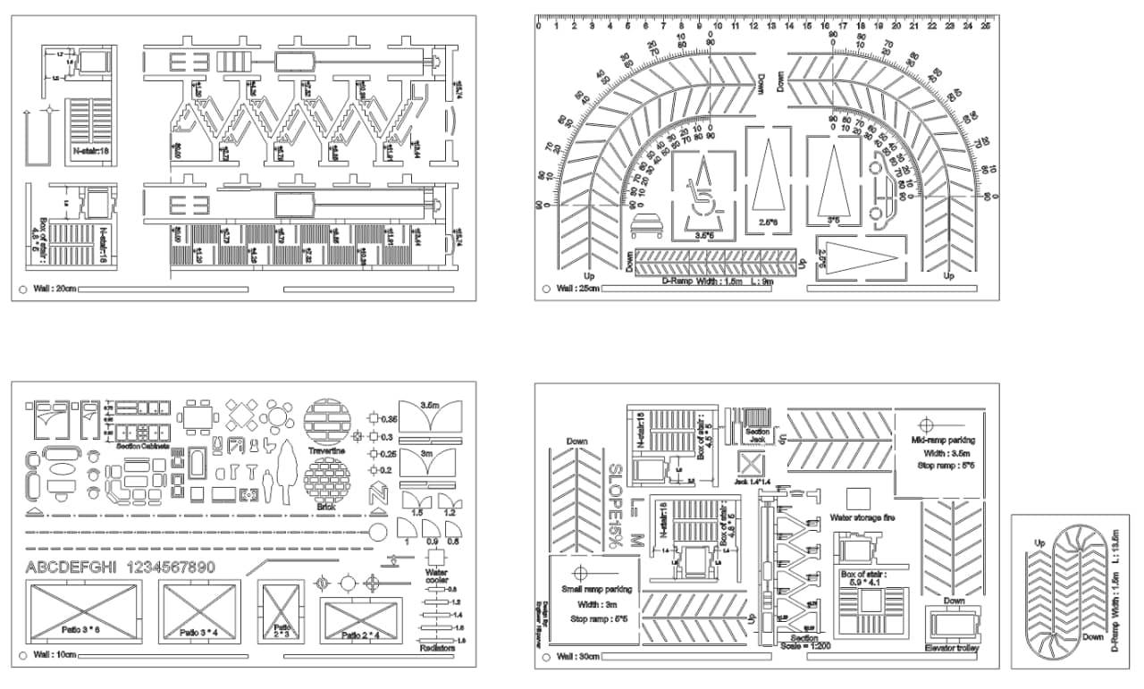 دانلود فایل شابلون نظام مهندسی | قالب آماده نقشه‌کشی اتوکد