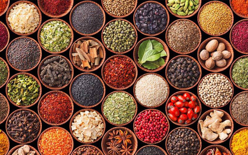 نمونه سوالات انتخاب ادویه مناسب برای غذا  با پاسخ ( جدید )